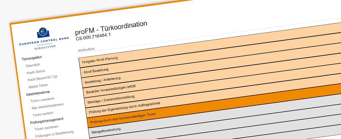 Türkoordination in Leistungsphase 8